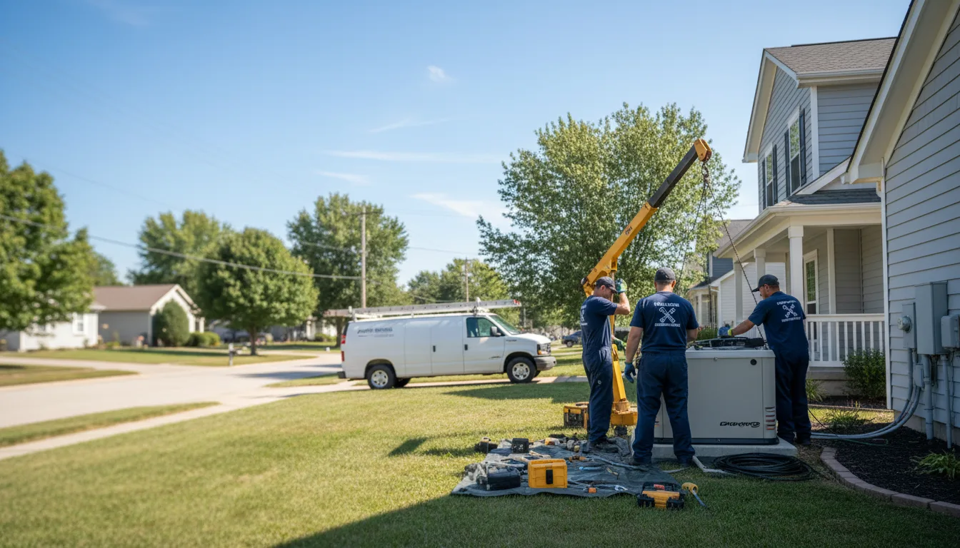 Generator Installation in Frankfort, KY near me